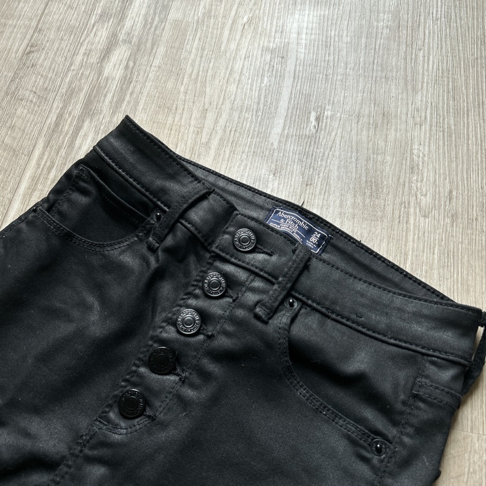 Abercrombie and Fitch high waisted wax pants